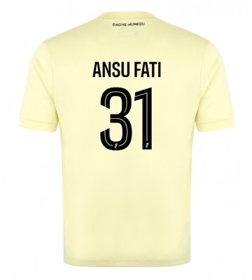 AS Monaco Ansu Fati #31 Replik 3rd trikot 2025-26 Kurzarm